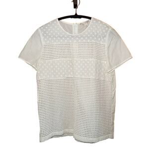 GAP - Women's White Boho Shirt - Size Small - Excellent Condition